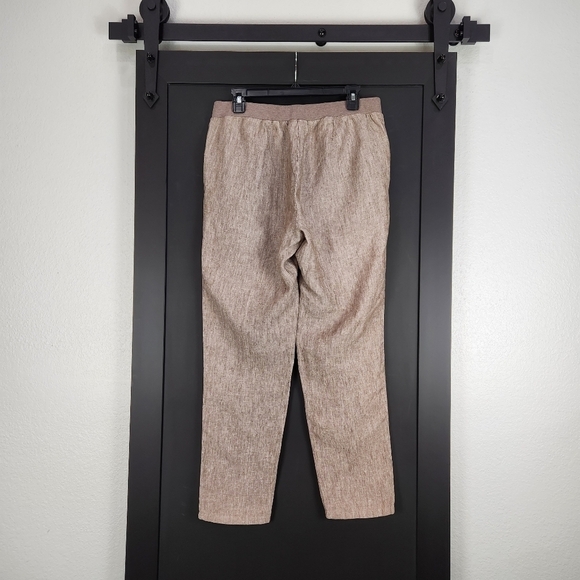 J. Jill Love Linen Pull Up Pants Size Small - Picture 4 of 7